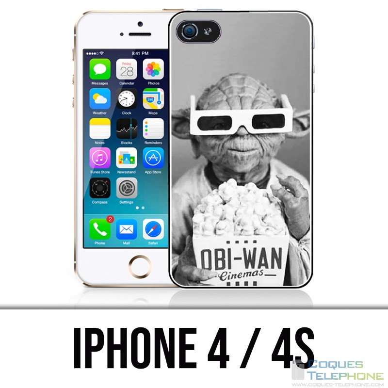 IPhone 4 / 4S case - Star Wars Yoda Cineì Ma
