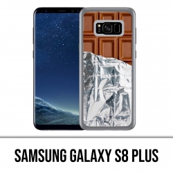 Coque Samsung Galaxy S8 Plus - Tablette Chocolat Alu