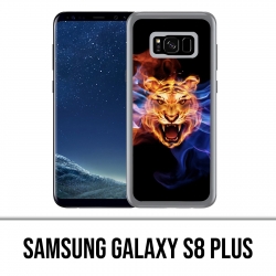 Custodia Samsung Galaxy S8 Plus - Tiger Flames