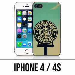 Custodia per iPhone 4 / 4S - Starbucks Vintage