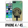 Custodia per iPhone 4 / 4S - Starbucks Vintage