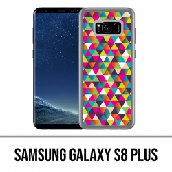 Samsung Galaxy S8 Plus Hülle - Dreieck Mehrfarben