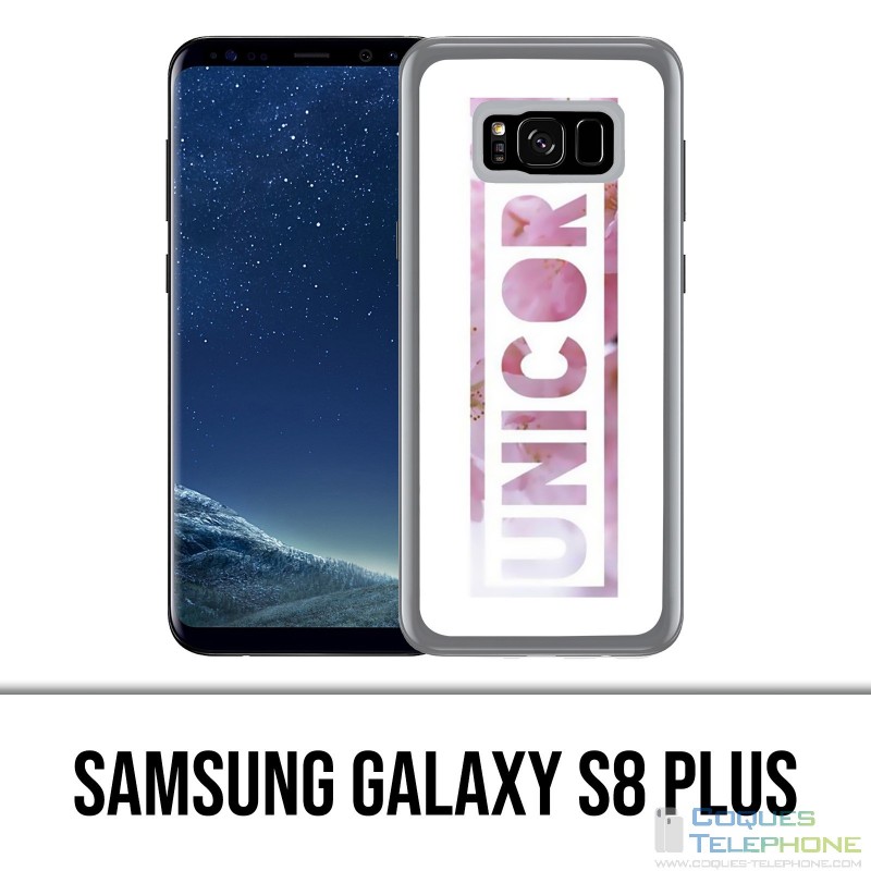 Custodia Samsung Galaxy S8 Plus - Unicorn Unicorn Flowers