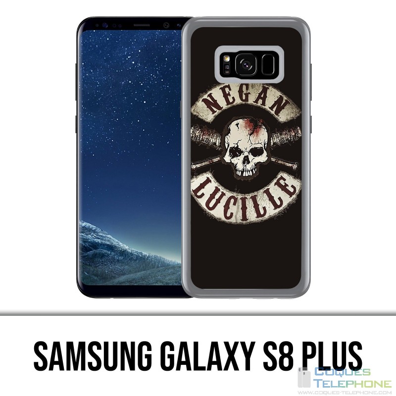 Coque Samsung Galaxy S8 PLUS - Walking Dead Logo Negan Lucille