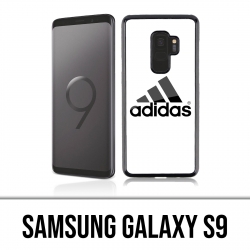Custodia Samsung Galaxy S9 - Logo Adidas bianco