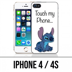 Coque iPhone 4 / 4S - Stitch Touch My Phone