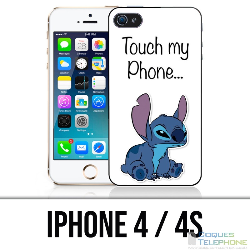 Coque iPhone 4 / 4S - Stitch Touch My Phone