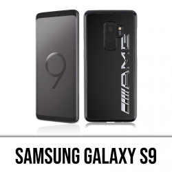 Carcasa Samsung Galaxy S9 - Logotipo Amg Carbon