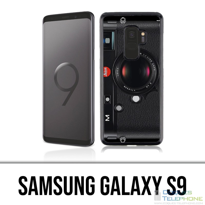 Samsung Galaxy S9 Hülle - Vintage Kamera