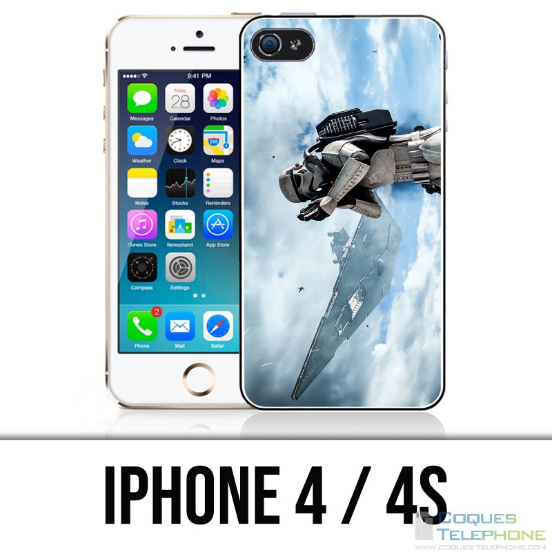 IPhone 4 / 4S Schutzhülle - Stormtrooper Paint