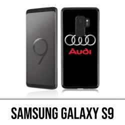 Custodia Samsung Galaxy S9 - Audi Logo in metallo