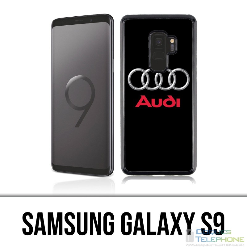 Carcasa Samsung Galaxy S9 - Audi Logo Metal