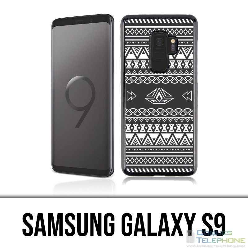 Funda Samsung Galaxy S9 - Gris Azteque