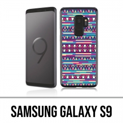 Samsung Galaxy S9 Hülle - Pink Azteque