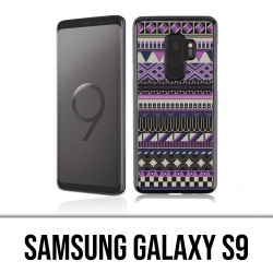 Samsung Galaxy S9 Case - Purple Azteque