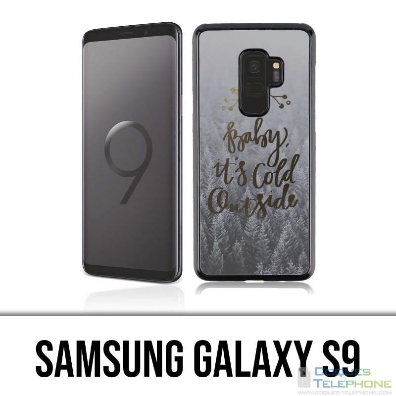 Coque Samsung Galaxy S9 - Baby Cold Outside