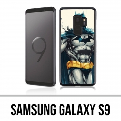 Samsung Galaxy S9 Hülle - Batman Paint Art