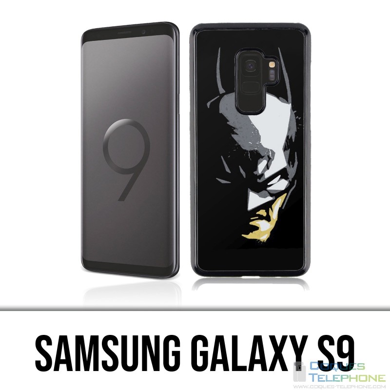 Samsung Galaxy S9 Hülle - Batman Paint Face