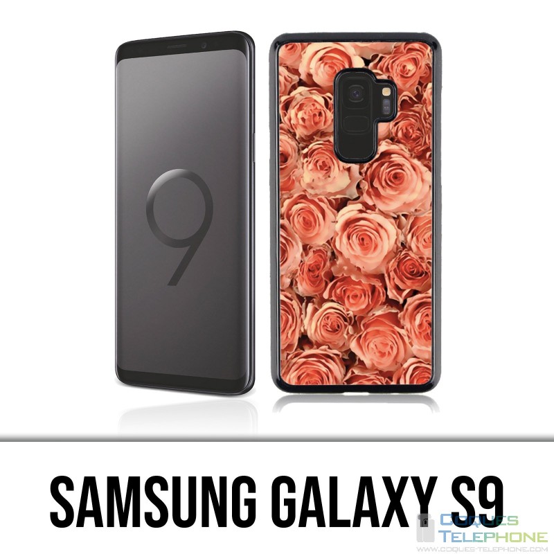 Samsung Galaxy S9 Hülle - Strauß Rosen