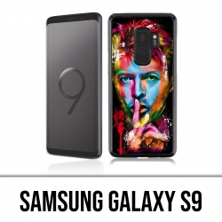 Coque Samsung Galaxy S9 - Bowie Multicolore