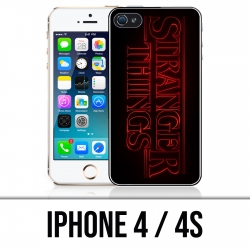 Funda iPhone 4 / 4S - Logotipo de Stranger Things