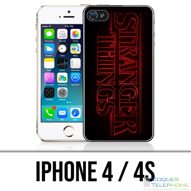 Custodia per iPhone 4 / 4S - Logo di Stranger Things