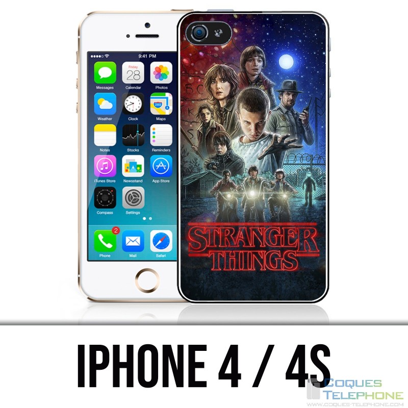 Coque iPhone 4 / 4S - Stranger Things Poster