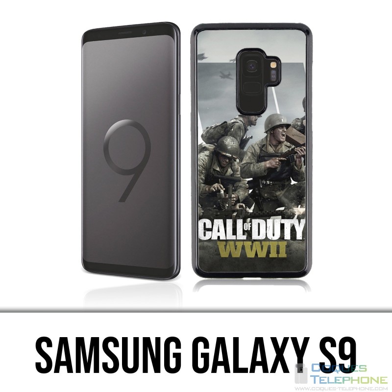 Coque Samsung Galaxy S9 - Call Of Duty Ww2 Personnages