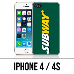 Coque iPhone 4 / 4S - Subway