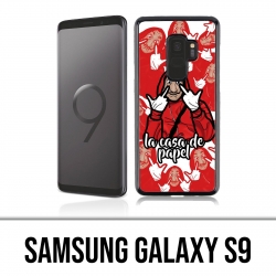 Carcasa Samsung Galaxy S9 - Cartoon Casa De Papel