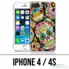 Funda iPhone 4 / 4S - Sugar Skull