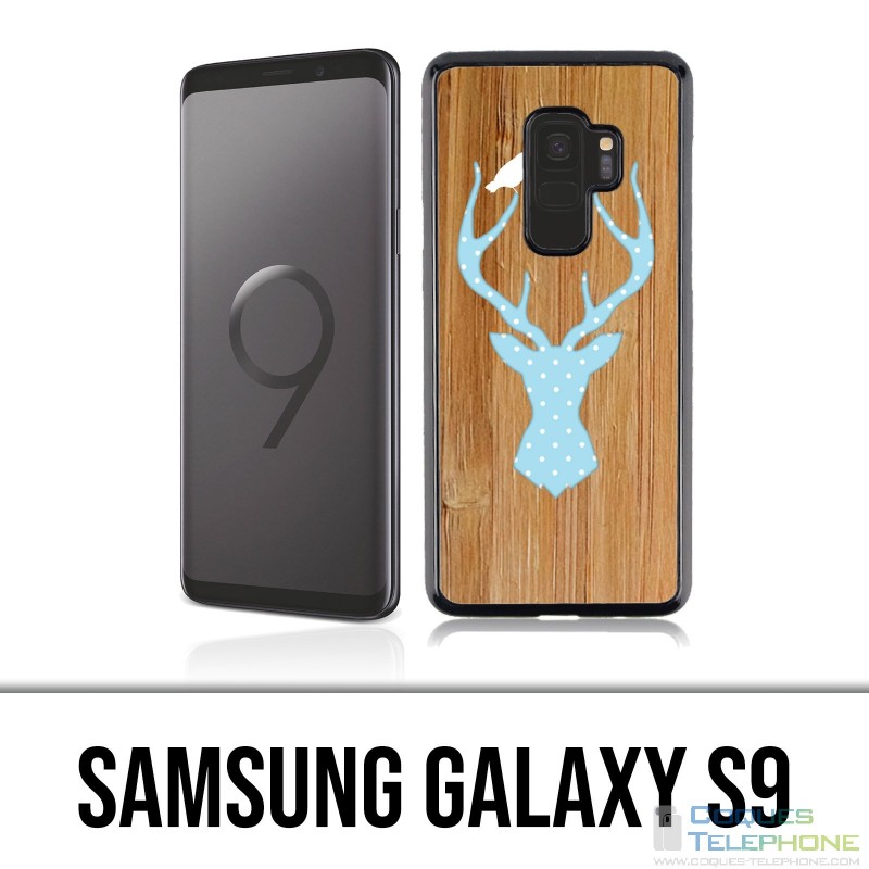 Custodia Samsung Galaxy S9 - Cervo di legno
