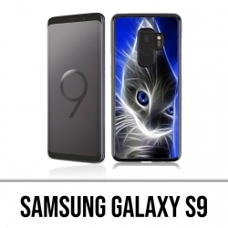 Samsung Galaxy S9 case - Cat Blue Eyes
