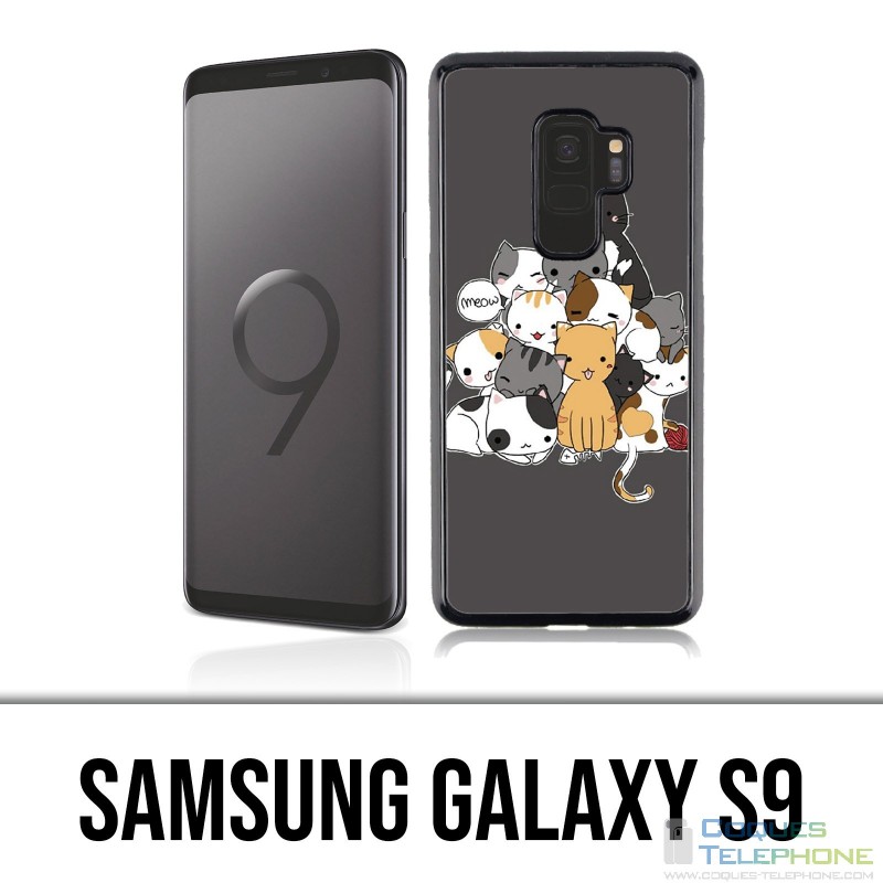 Coque Samsung Galaxy S9 - Chat Meow