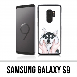 Samsung Galaxy S9 Case - Dog Husky Cheeks