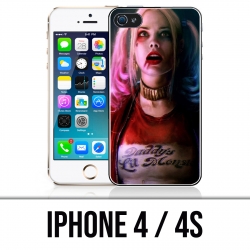 Custodia per iPhone 4 / 4S - Harley Quinn Suicide Squad Margot Robbie