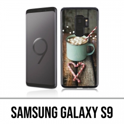 Samsung Galaxy S9 Hülle - Marshmallow aus heißer Schokolade