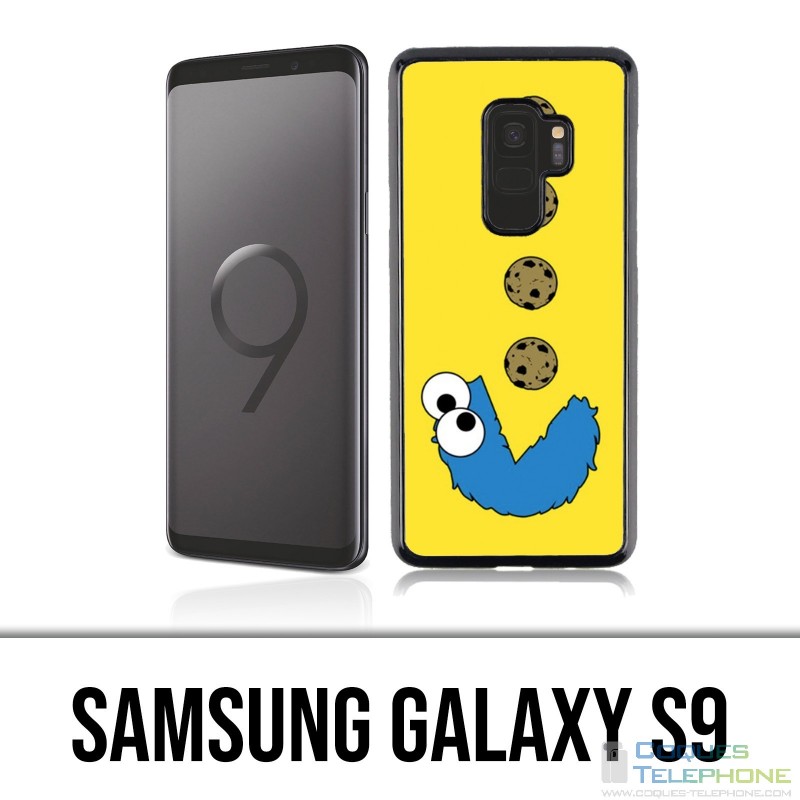 Coque Samsung Galaxy S9 - Cookie Monster Pacman