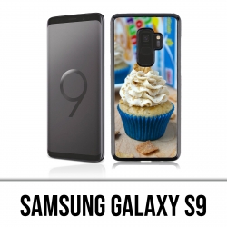 Samsung Galaxy S9 Hülle - Blauer Cupcake