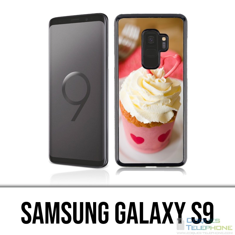 Coque Samsung Galaxy S9 - Cupcake Rose