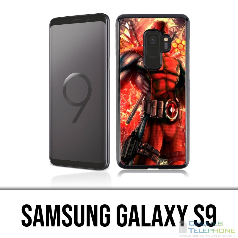 Custodia Samsung Galaxy S9 - Deadpool Comic