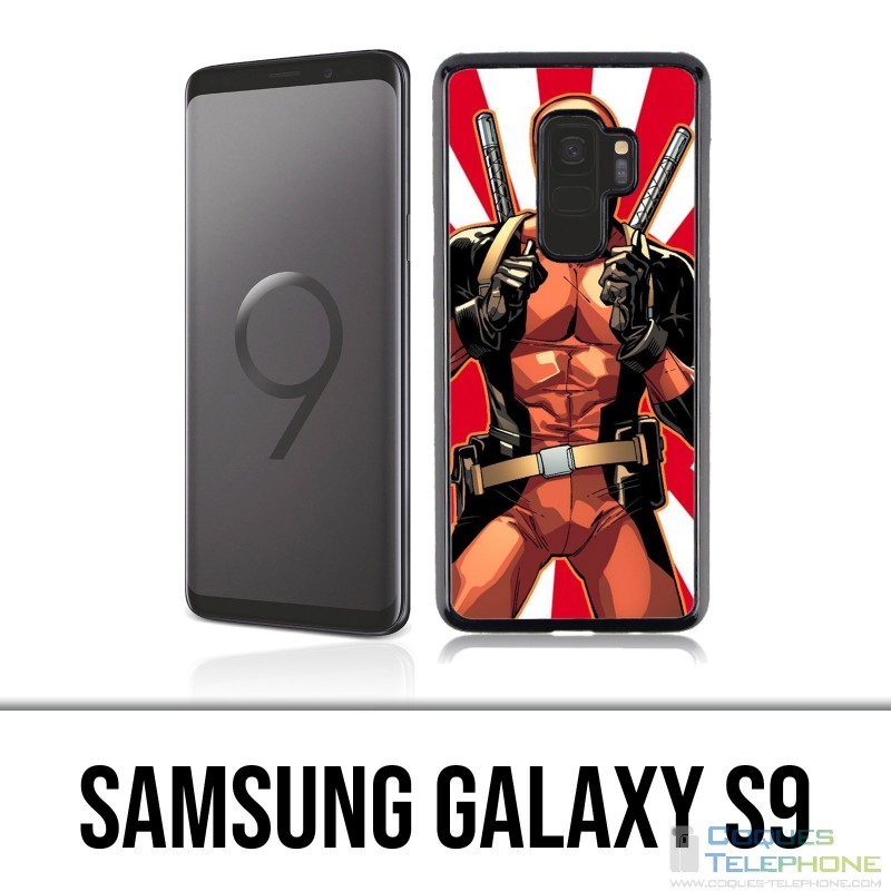 Coque Samsung Galaxy S9 - Deadpool Redsun