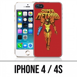 Custodia per iPhone 4 / 4S - Super Vintage Metroid