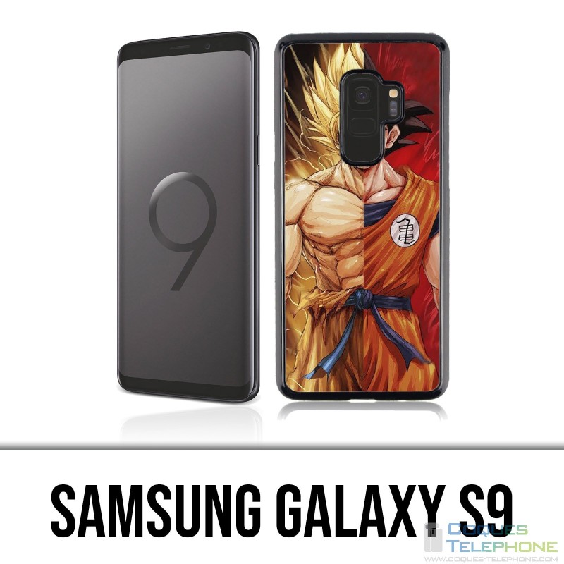 Coque Samsung Galaxy S9 - Dragon Ball Goku Super Saiyan
