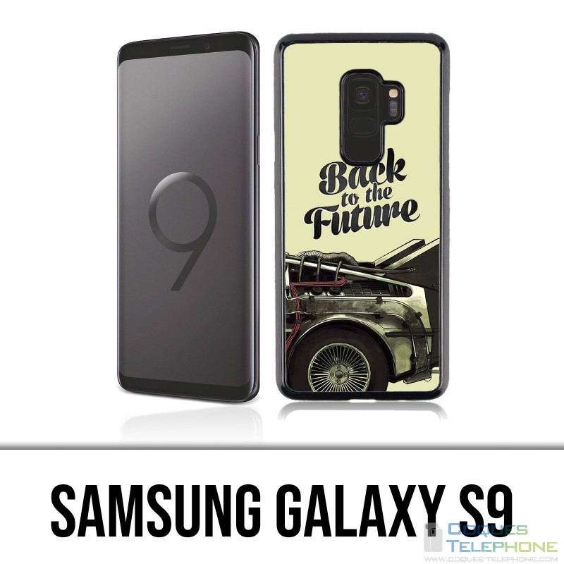 Custodia Samsung Galaxy S9 - Back To The Future Delorean