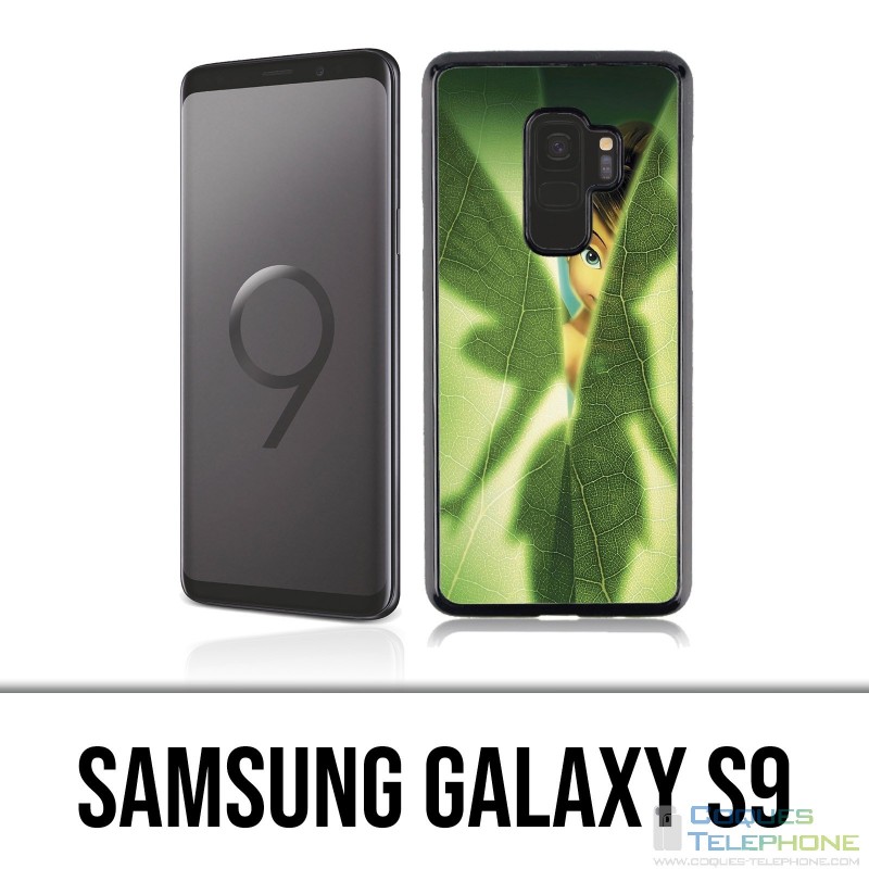 Coque Samsung Galaxy S9 - Fée Clochette Feuille