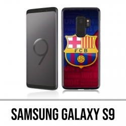 Custodia Samsung Galaxy S9 - Logo Football Fc Barcelona