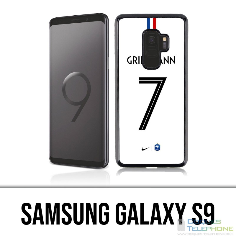 Coque Samsung Galaxy S9 - Football France Maillot Griezmann