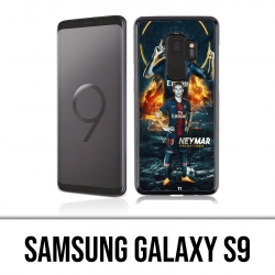 Coque Samsung Galaxy S9 - Football Psg Neymar Victoire
