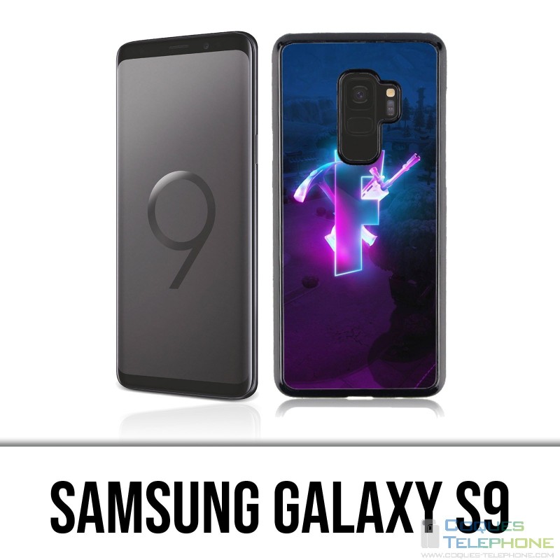 Samsung Galaxy S9 Hülle - Fortnite Logo Glow